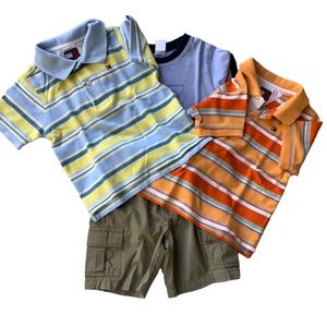 Tommy Hilfiger 4 piece spring/summer set. Sizes 18-24 months 2/2T, 3/3T.